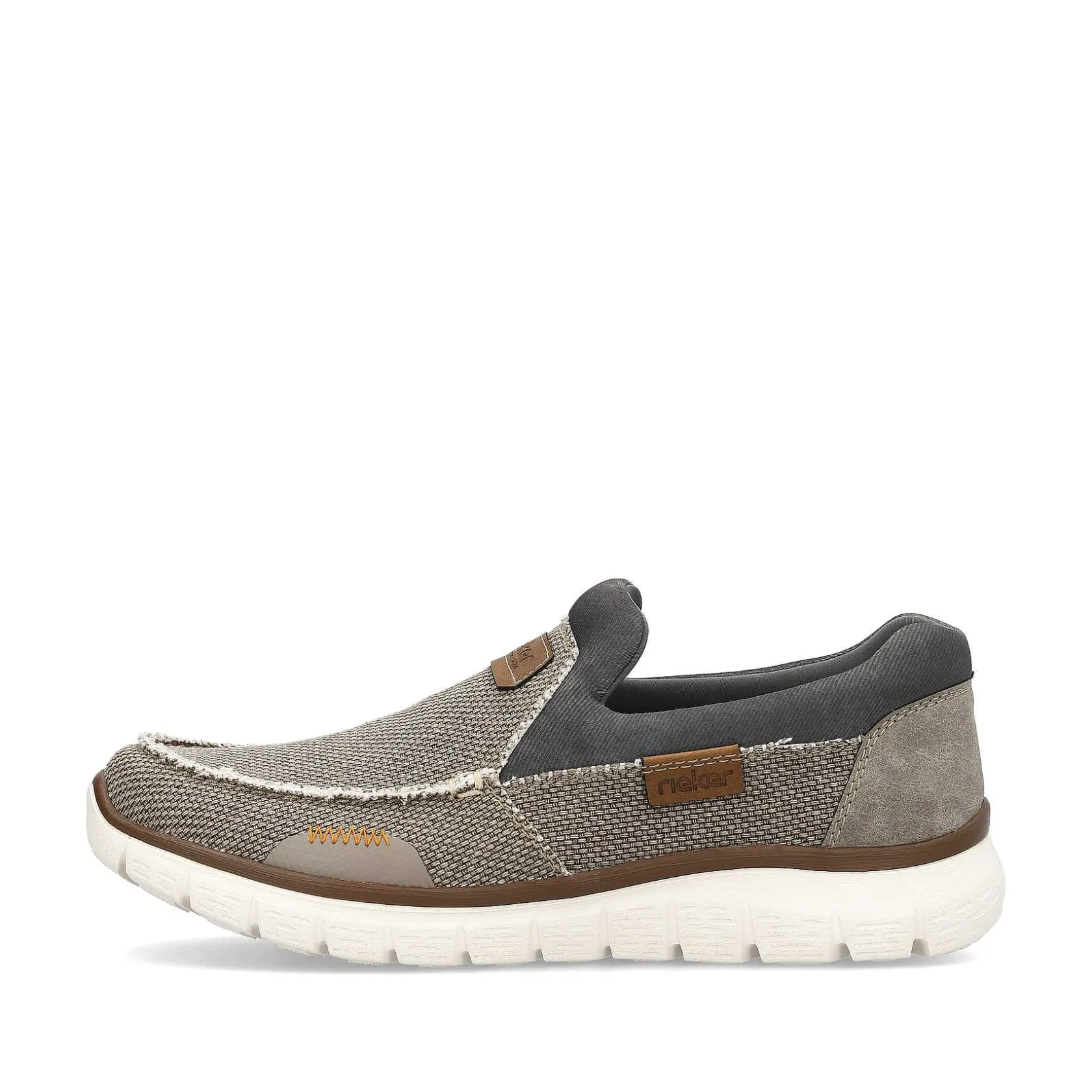 Rieker Low Shoes & Slippers-Men'S Slippers Beige-Gray