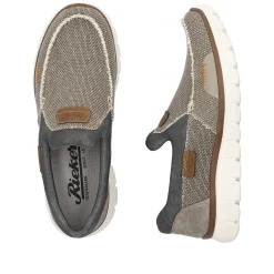 Rieker Low Shoes & Slippers-Men'S Slippers Beige-Gray