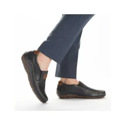 Rieker Low Shoes & Slippers-Men'S Slippers Blue Metallic