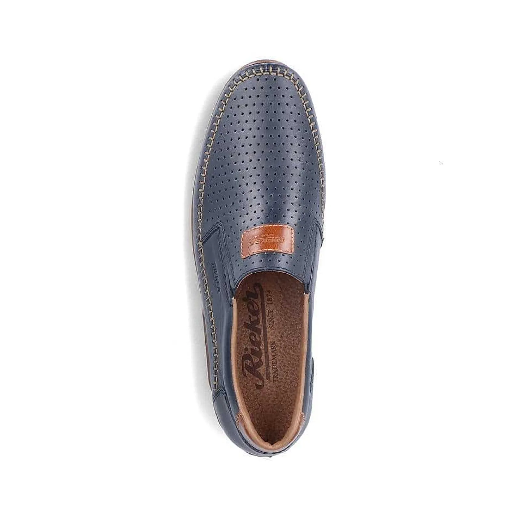 Rieker Low Shoes & Slippers-Men'S Slippers Blue Metallic