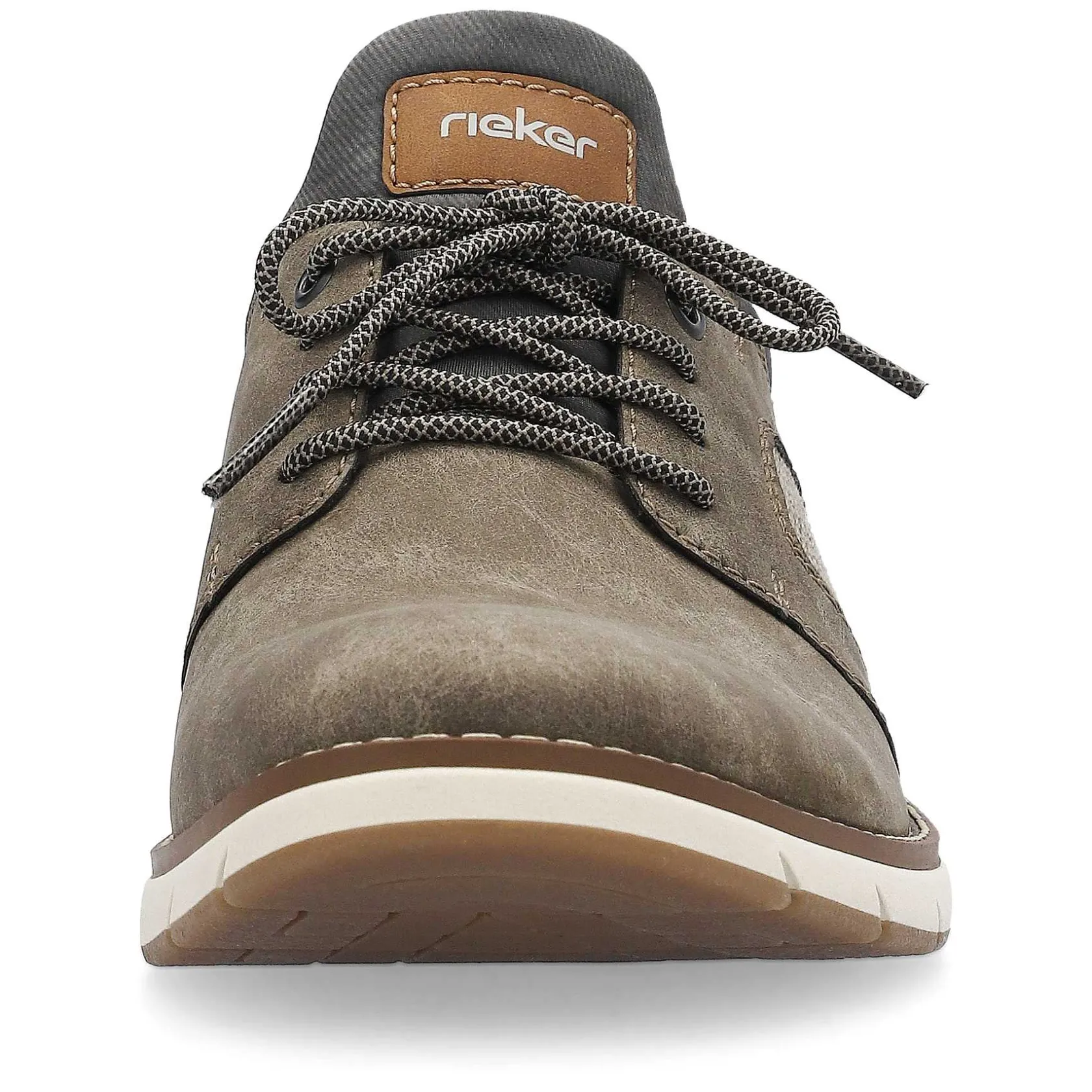 Rieker Business Shoes-Men'S Slippers Brown Gray