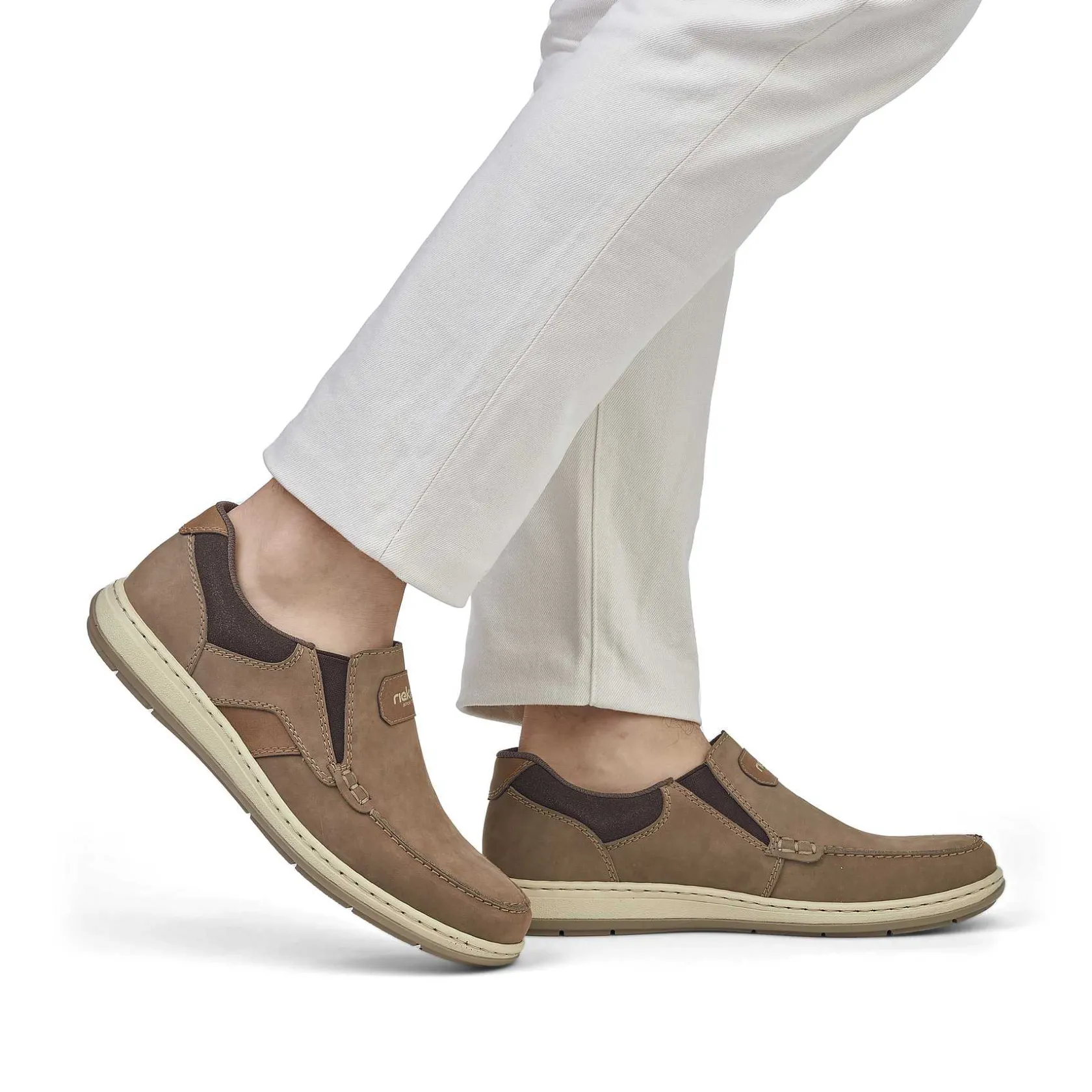 Rieker Low Shoes & Slippers-Men'S Slippers Brown-Beige
