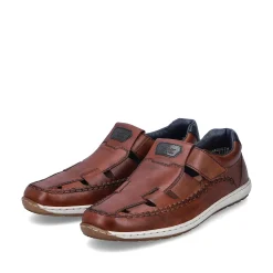 Rieker Low Shoes & Slippers-Men'S Slippers Chestnut Brown