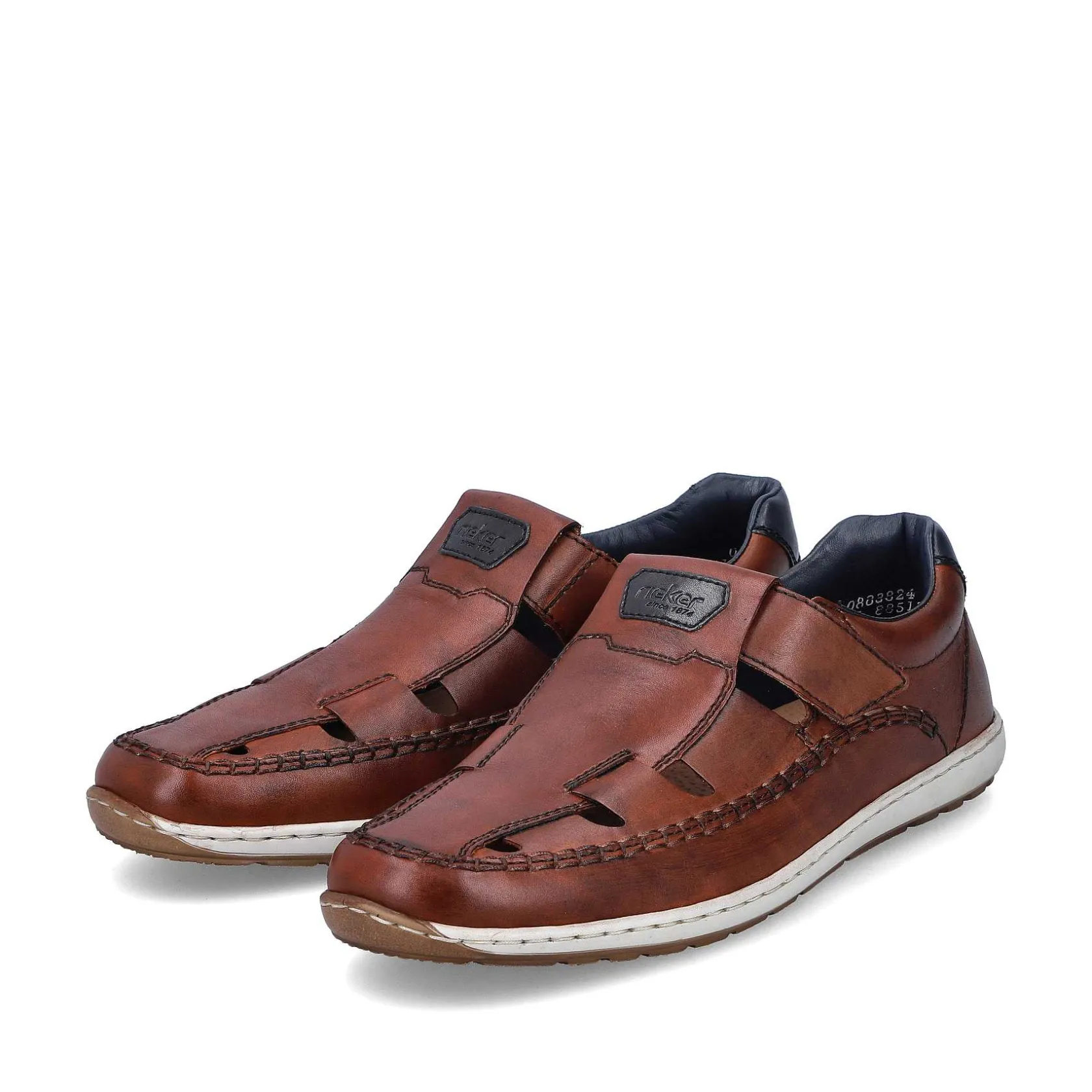Rieker Low Shoes & Slippers-Men'S Slippers Chestnut Brown