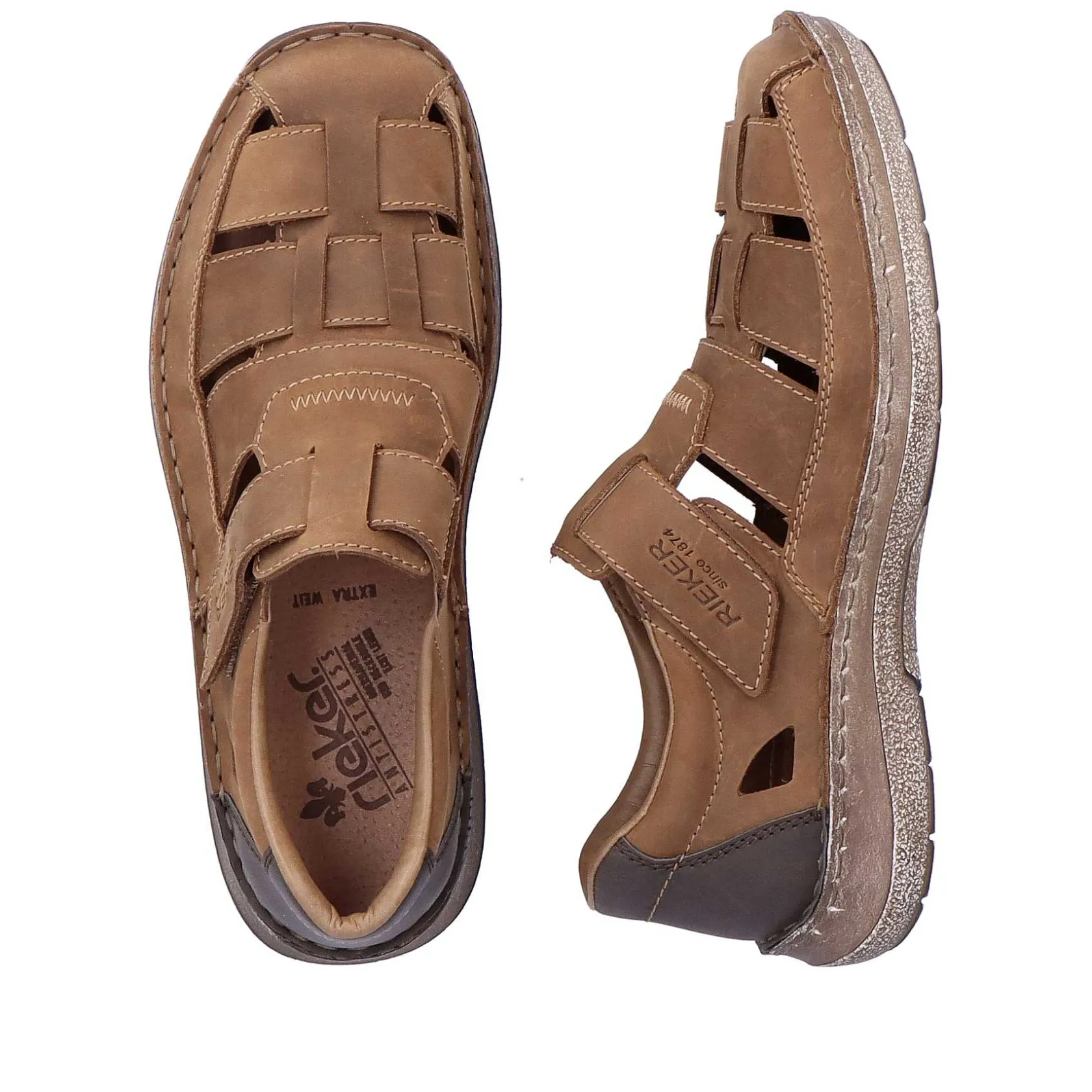 Rieker Low Shoes & Slippers-Men'S Slippers Espresso Brown