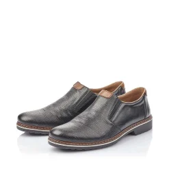 Rieker Low Shoes & Slippers-Men'S Slippers Glossy Black
