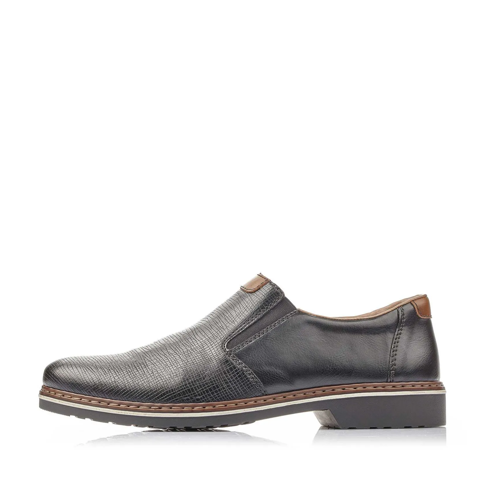 Rieker Low Shoes & Slippers-Men'S Slippers Glossy Black