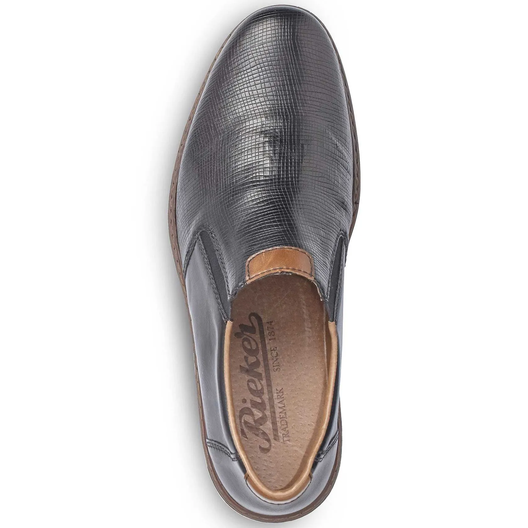 Rieker Low Shoes & Slippers-Men'S Slippers Glossy Black