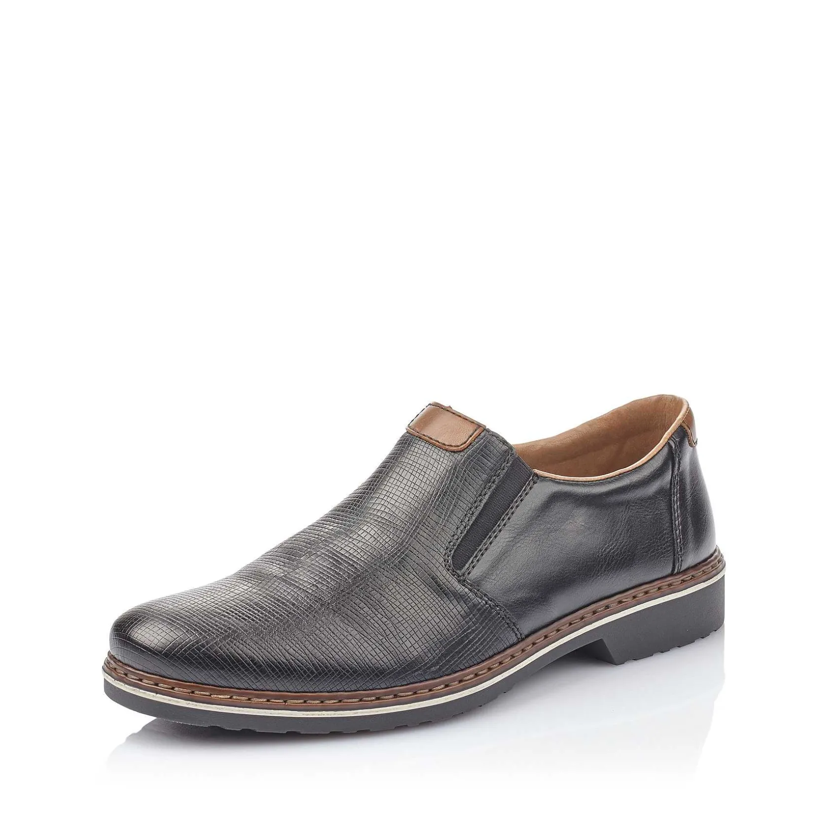Rieker Low Shoes & Slippers-Men'S Slippers Glossy Black