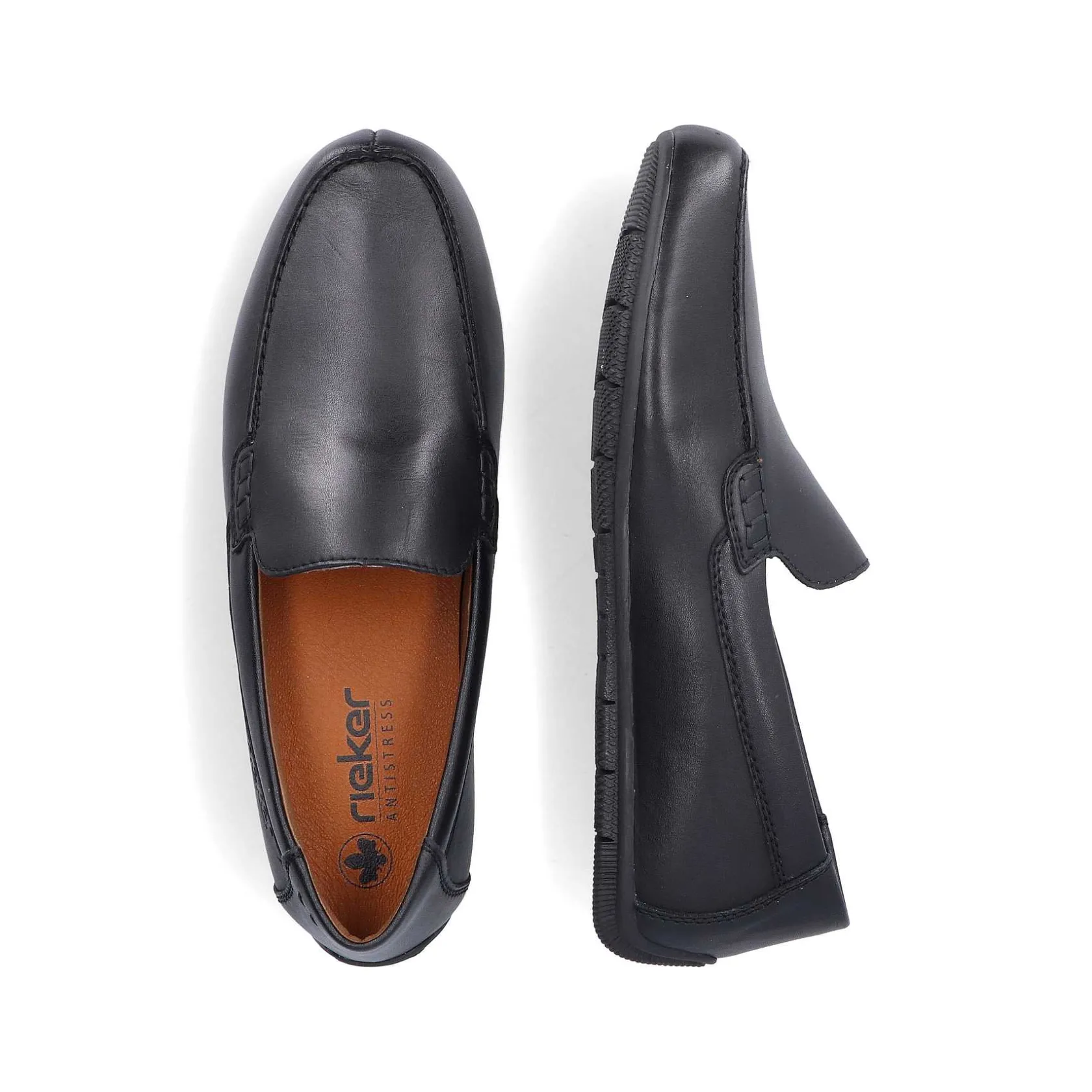 Rieker Low Shoes & Slippers-Men'S Slippers Glossy Black