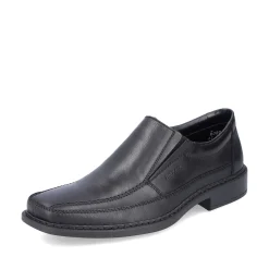 Rieker Business Shoes-Men'S Slippers Glossy Black