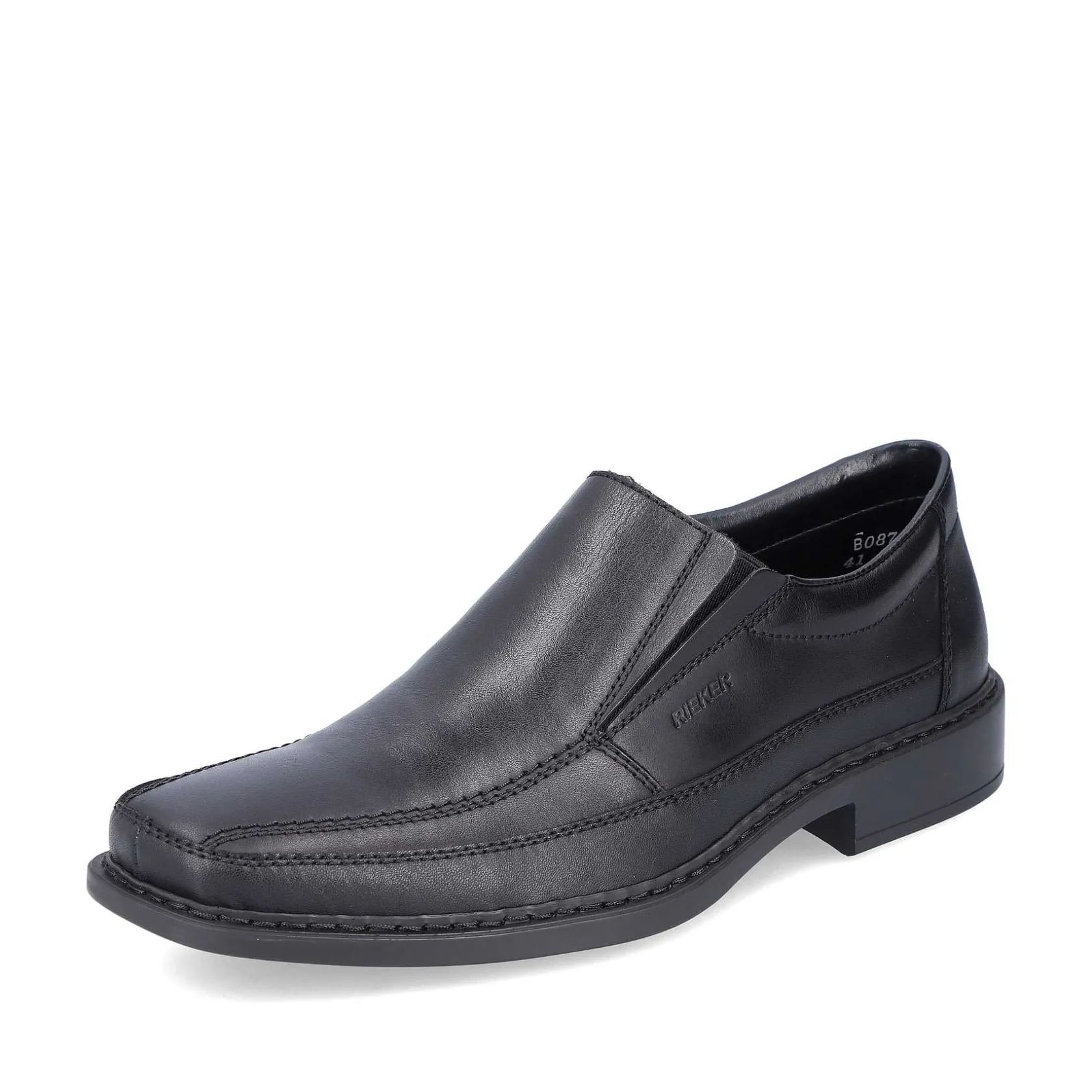Rieker Business Shoes-Men'S Slippers Glossy Black