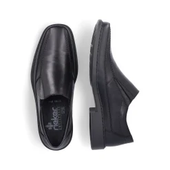 Rieker Business Shoes-Men'S Slippers Glossy Black