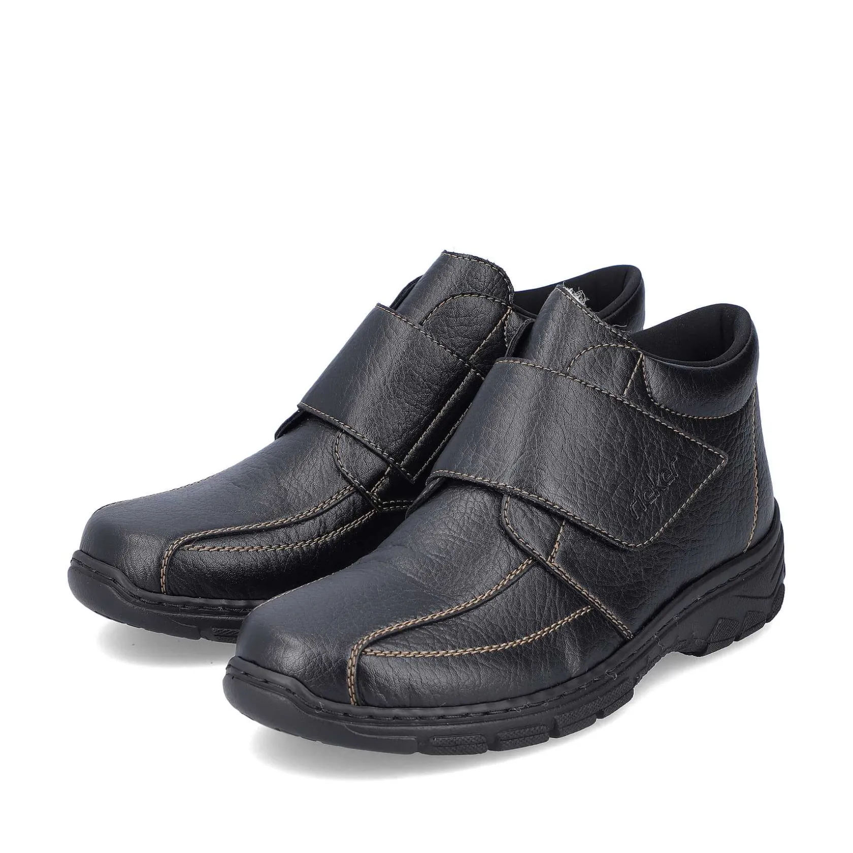 Rieker Low Shoes & Slippers-Men'S Slippers Glossy Black
