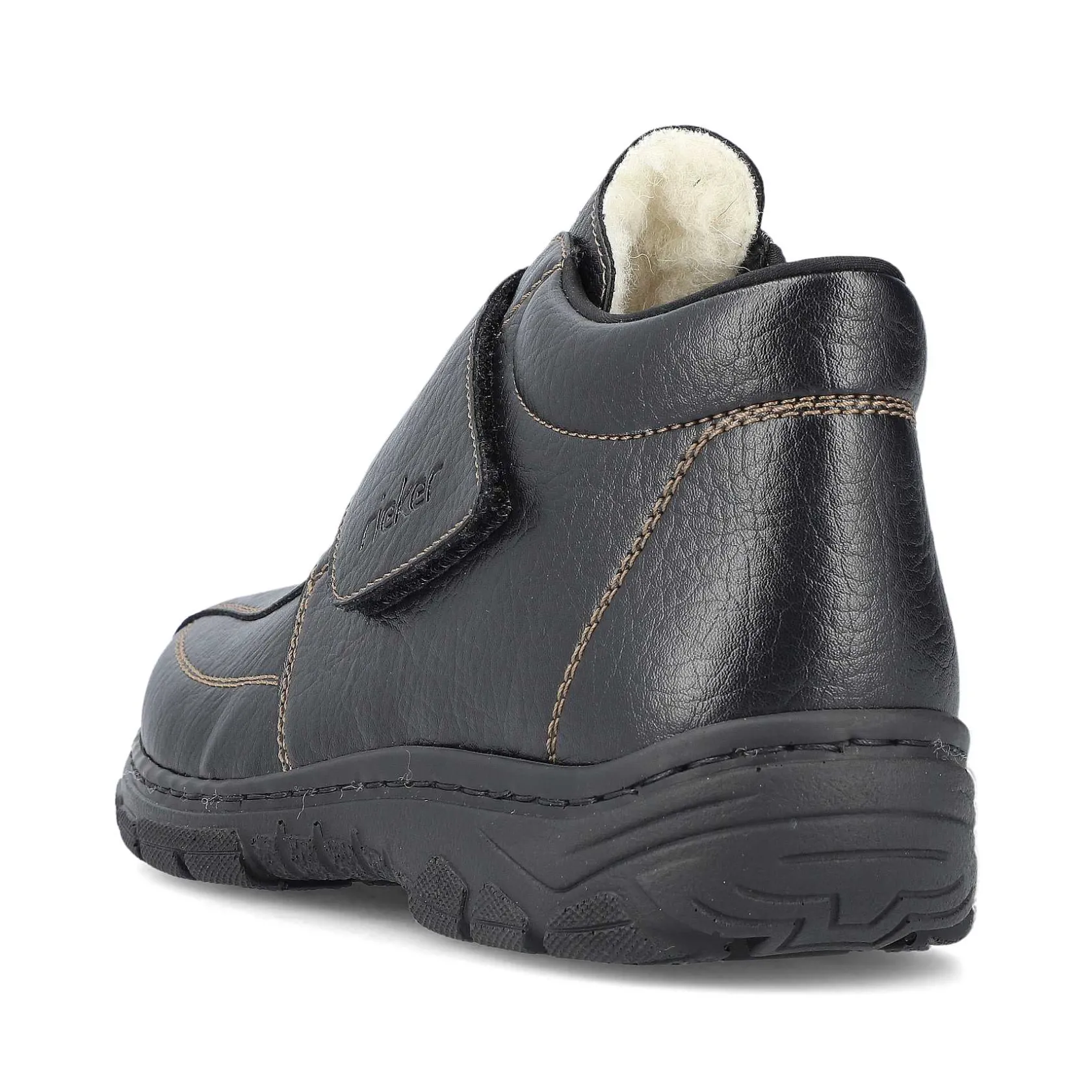 Rieker Low Shoes & Slippers-Men'S Slippers Glossy Black