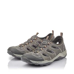 Rieker Low Shoes & Slippers-Men'S Slippers Granite Gray