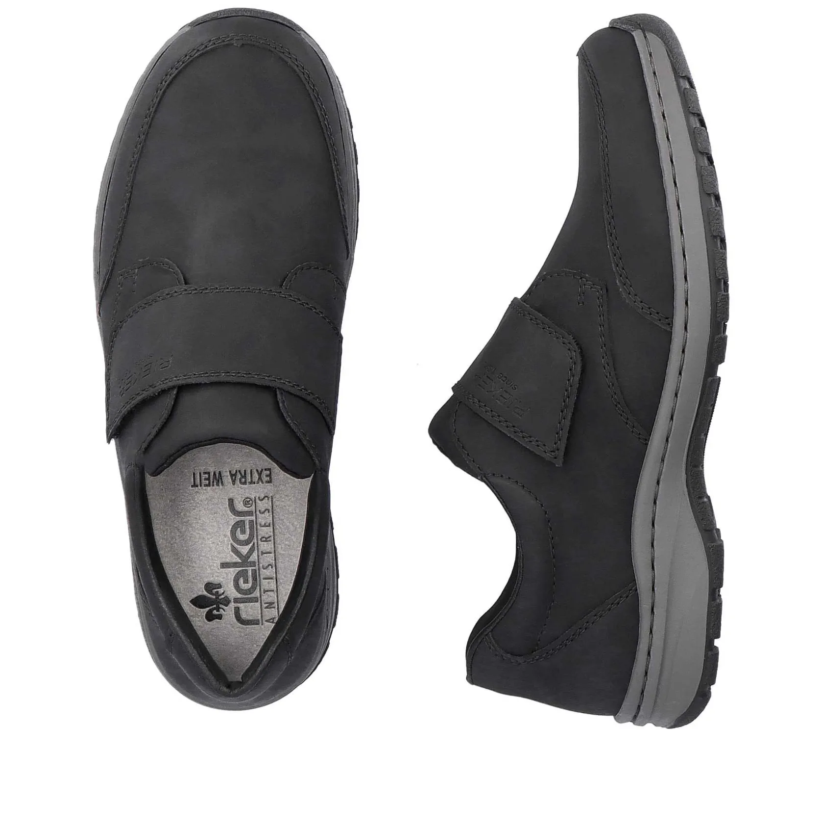 Rieker Low Shoes & Slippers-Men'S Slippers Graphite Black