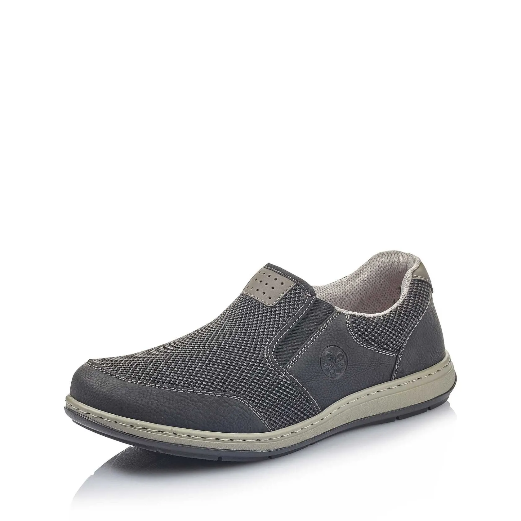 Rieker Low Shoes & Slippers-Men'S Slippers Graphite Black