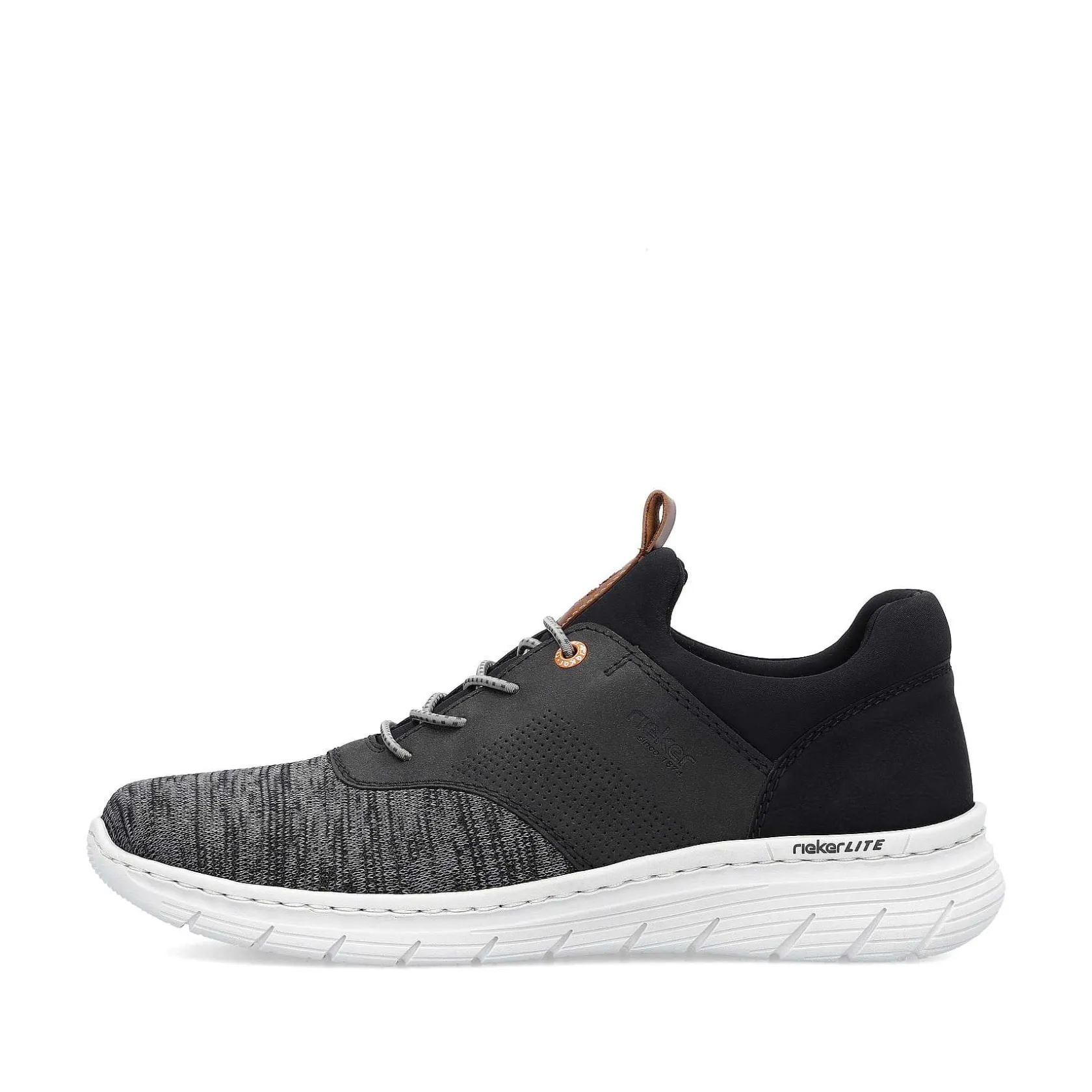 Rieker Sneakers-Men'S Slippers Graphite Black