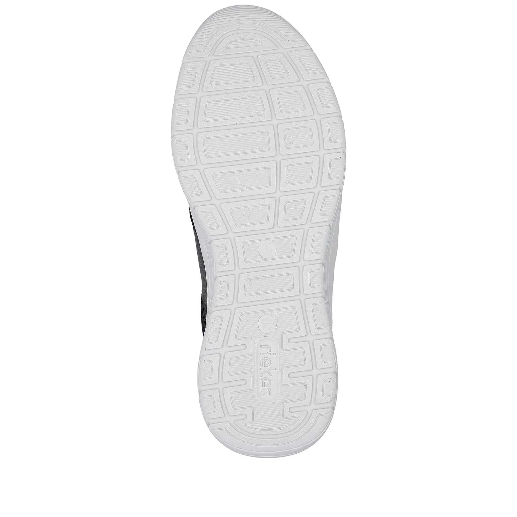 Rieker Sneakers-Men'S Slippers Graphite Black
