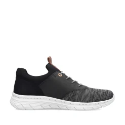 Rieker Sneakers-Men'S Slippers Graphite Black