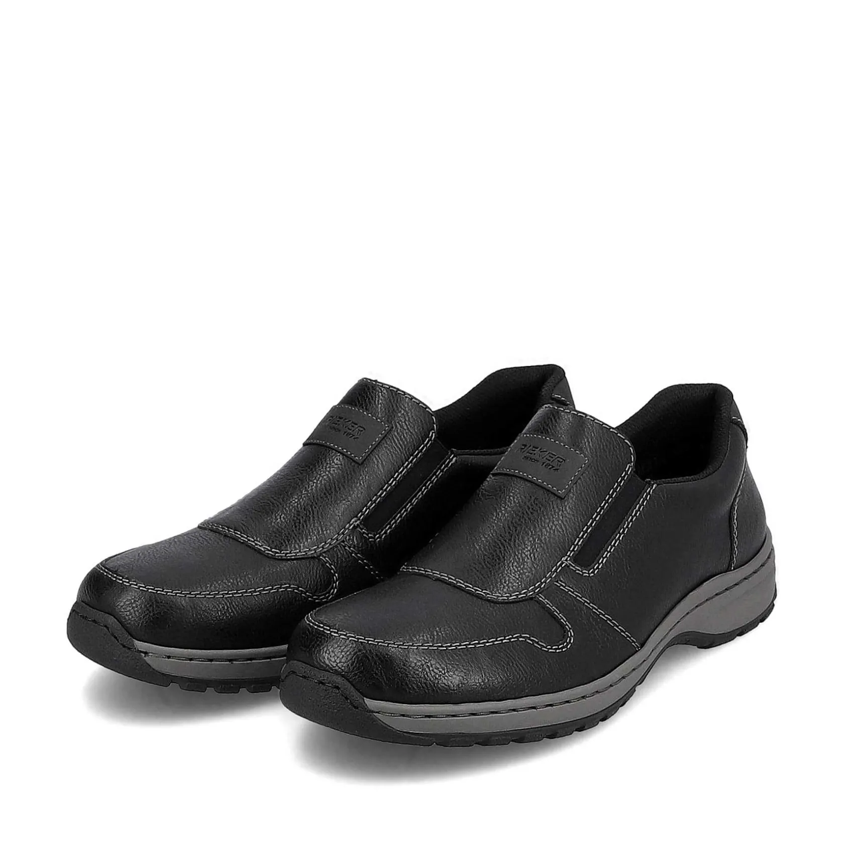 Rieker Low Shoes & Slippers-Men'S Slippers Graphite Black