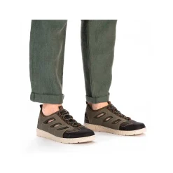 Rieker Low Shoes & Slippers-Men'S Slippers Green Grey
