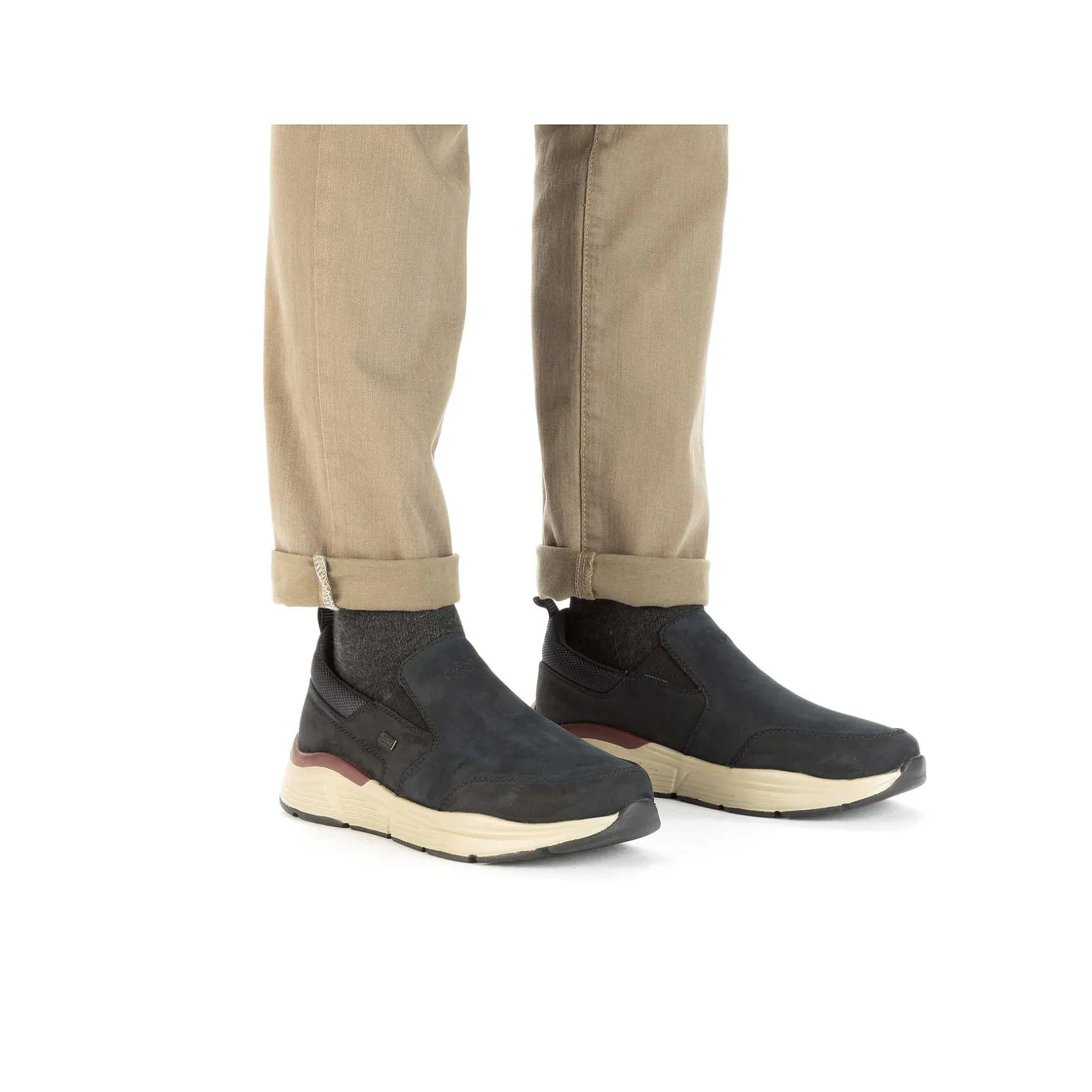 Rieker Low Shoes & Slippers-Men'S Slippers Grey-Blue