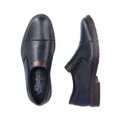 Rieker Business Shoes-Men'S Slippers Jet Black