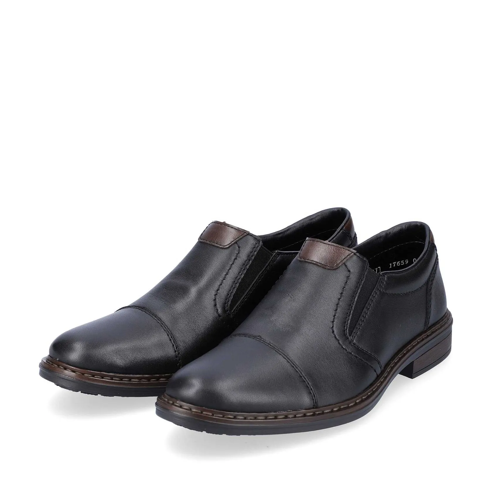 Rieker Business Shoes-Men'S Slippers Jet Black