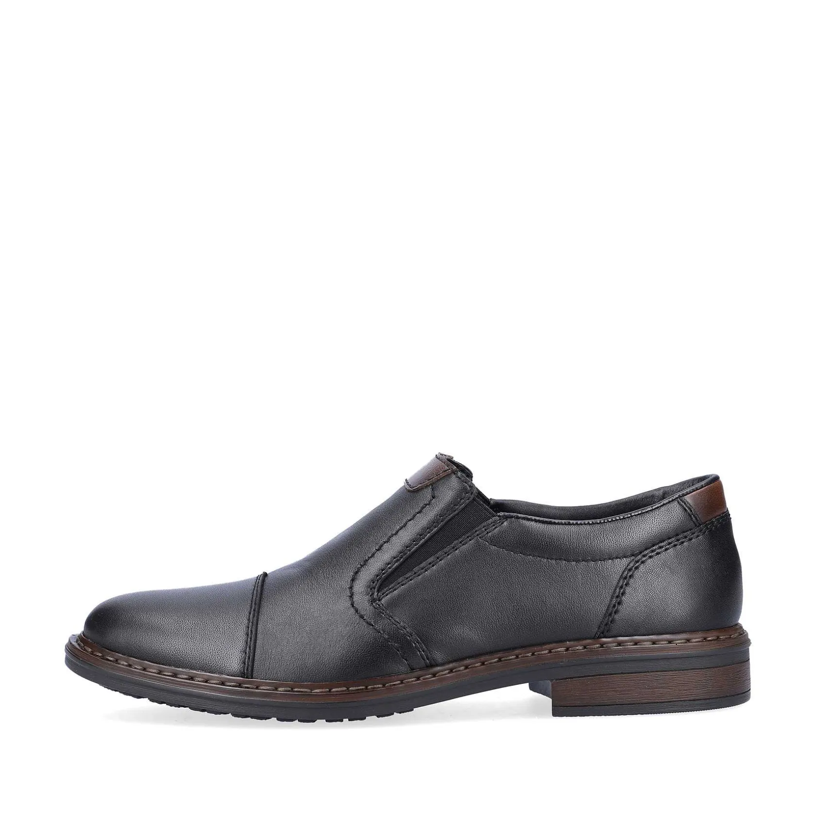 Rieker Business Shoes-Men'S Slippers Jet Black