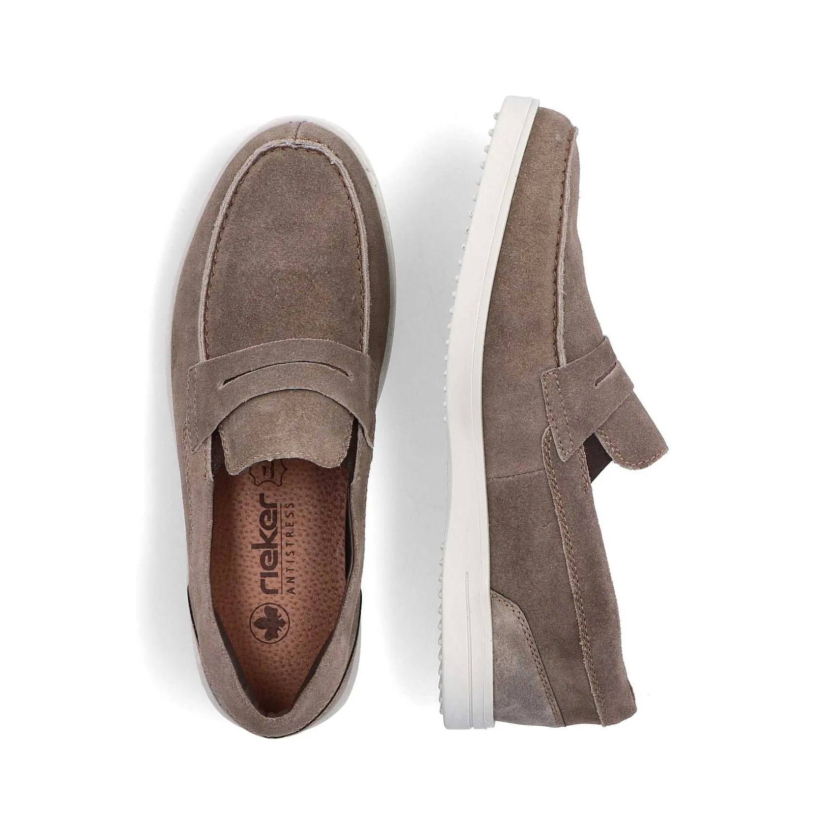 Rieker Summer Shoes-Men'S Slippers Light Brown