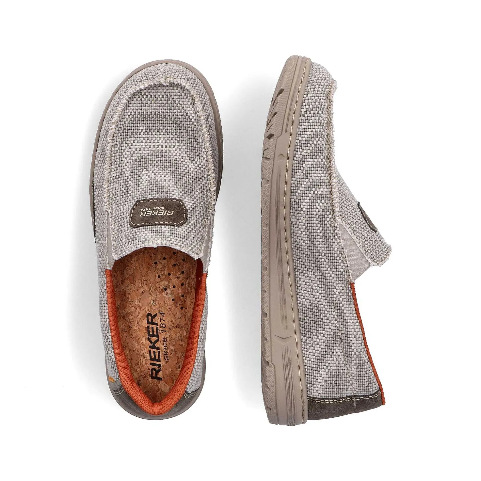 Rieker Low Shoes & Slippers-Men'S Slippers Light Beige-Orange