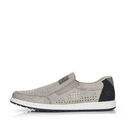 Rieker Summer Shoes-Men'S Slippers Moon Grey