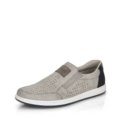 Rieker Summer Shoes-Men'S Slippers Moon Grey