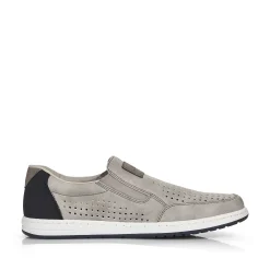 Rieker Summer Shoes-Men'S Slippers Moon Grey
