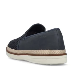 Rieker Summer Shoes-Men'S Slippers Navy Blue