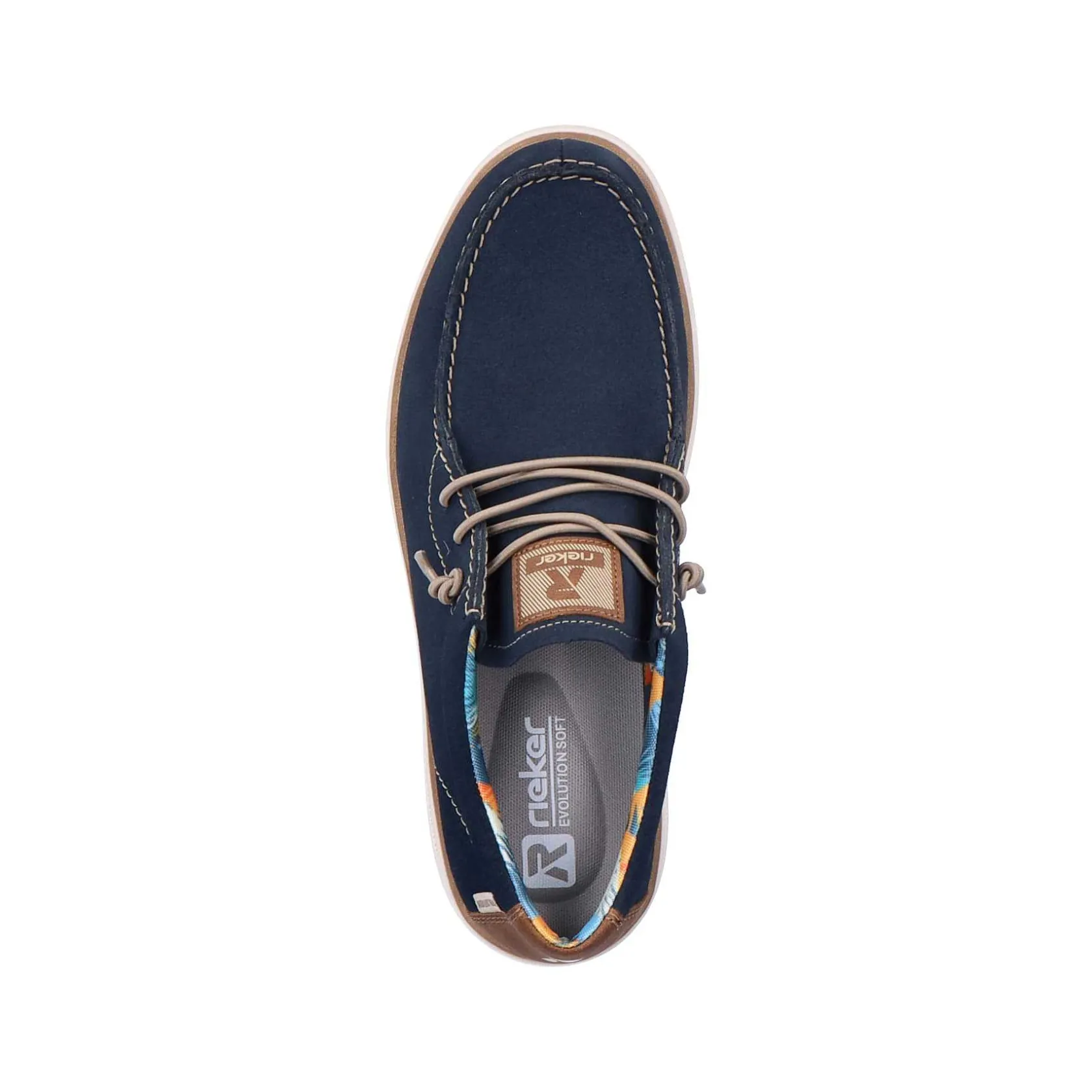 Rieker Sporty Styles-Men'S Slippers Navy Blue