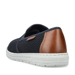 Rieker Summer Shoes-Men'S Slippers Navy Blue