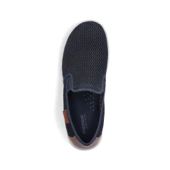 Rieker Summer Shoes-Men'S Slippers Navy Blue