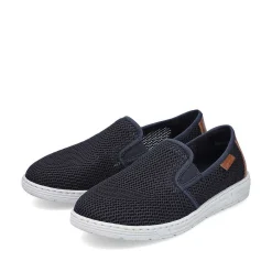 Rieker Summer Shoes-Men'S Slippers Navy Blue