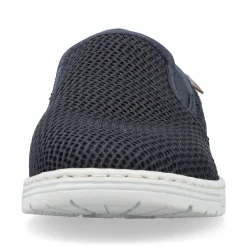 Rieker Summer Shoes-Men'S Slippers Navy Blue