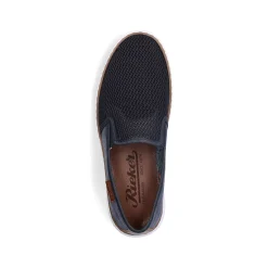 Rieker Summer Shoes-Men'S Slippers Navy Blue