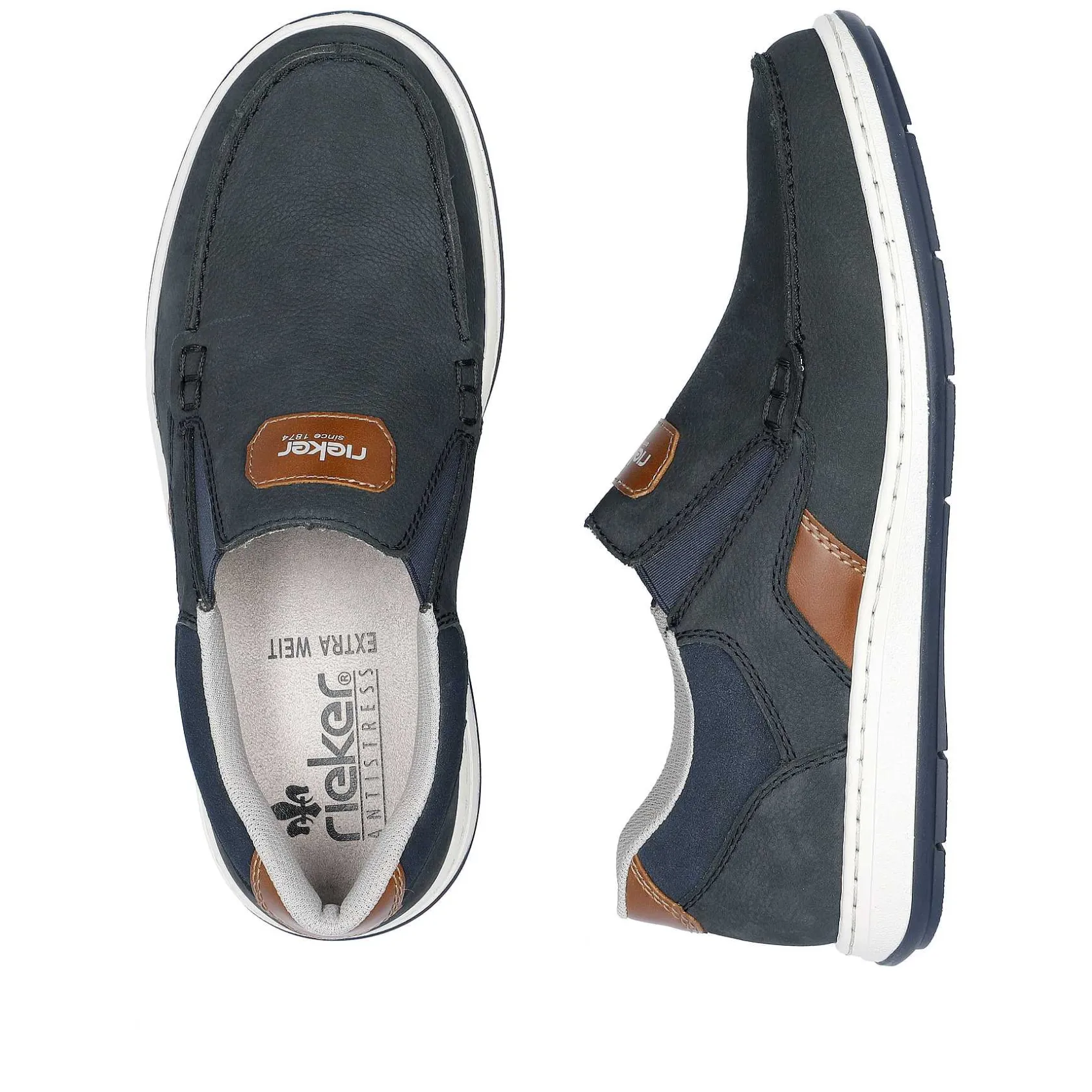 Rieker Low Shoes & Slippers-Men'S Slippers Navy Blue