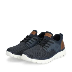Rieker Sporty Styles-Men'S Slippers Navy Blue