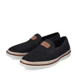 Rieker Summer Shoes-Men'S Slippers Night Black