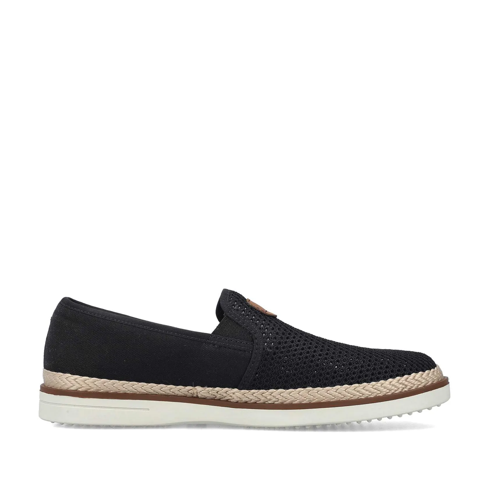 Rieker Summer Shoes-Men'S Slippers Night Black
