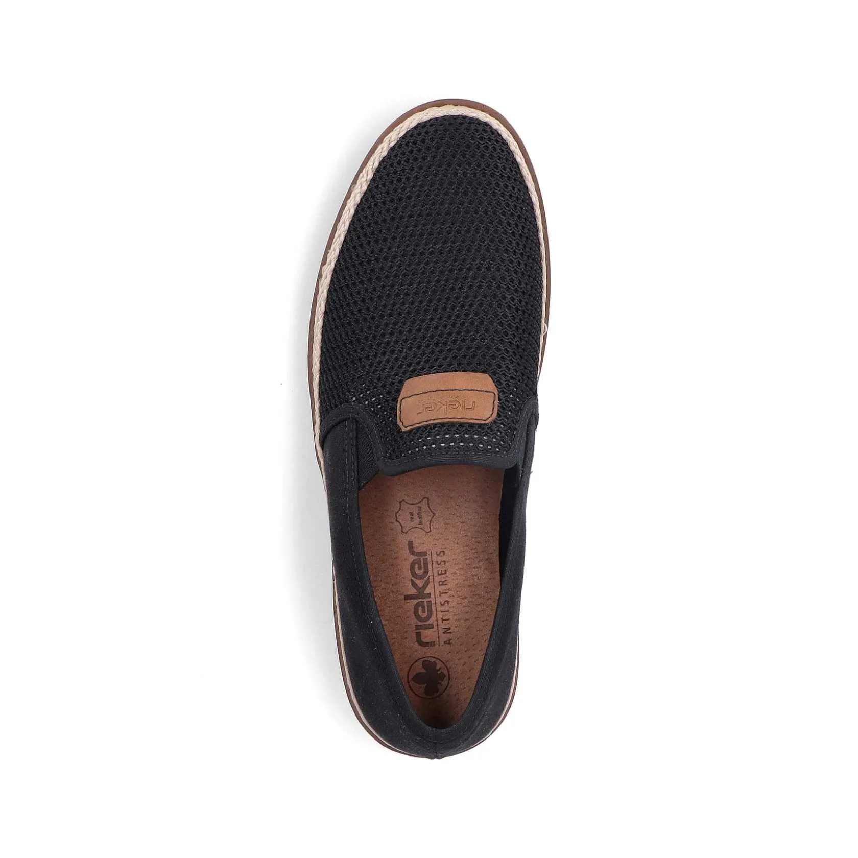 Rieker Summer Shoes-Men'S Slippers Night Black