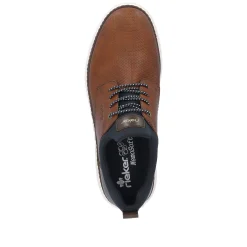 Rieker Low Shoes & Slippers-Men'S Slippers Nut Brown-Navy Blue