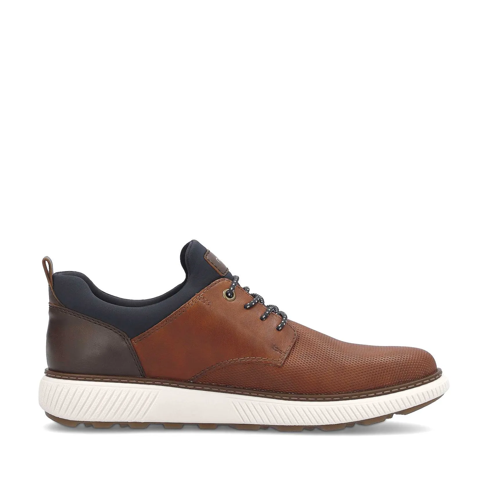 Rieker Low Shoes & Slippers-Men'S Slippers Nut Brown-Navy Blue